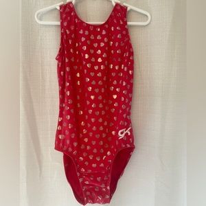 GK Elite Leotard-Hearts